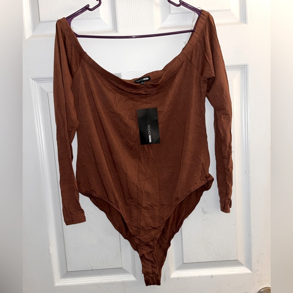 Brand New Brown Body Suit